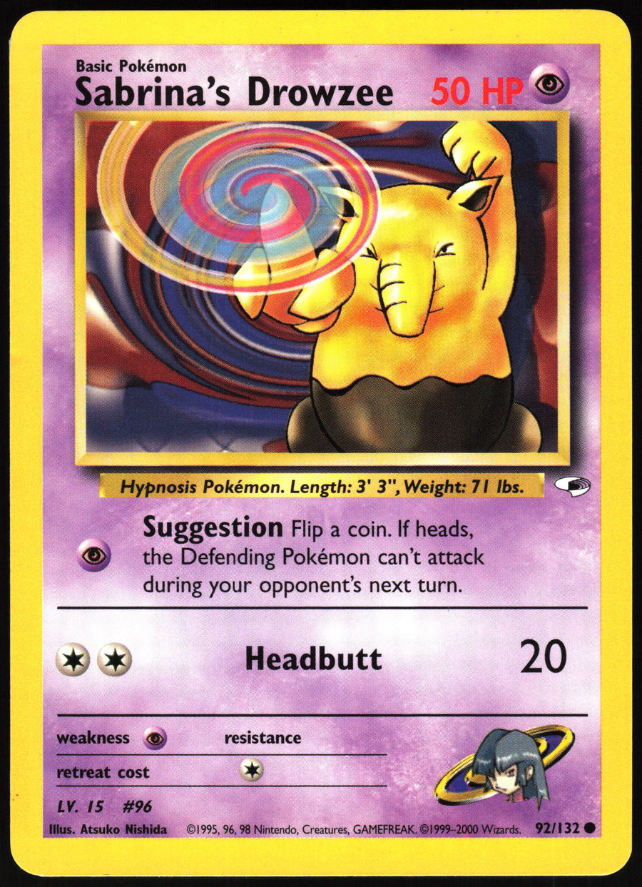 Sabrina's Drowzee #92/132 Non-Foil