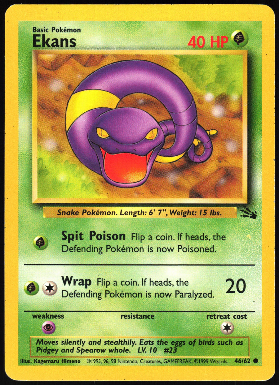 Ekans #46/62 Non-Foil