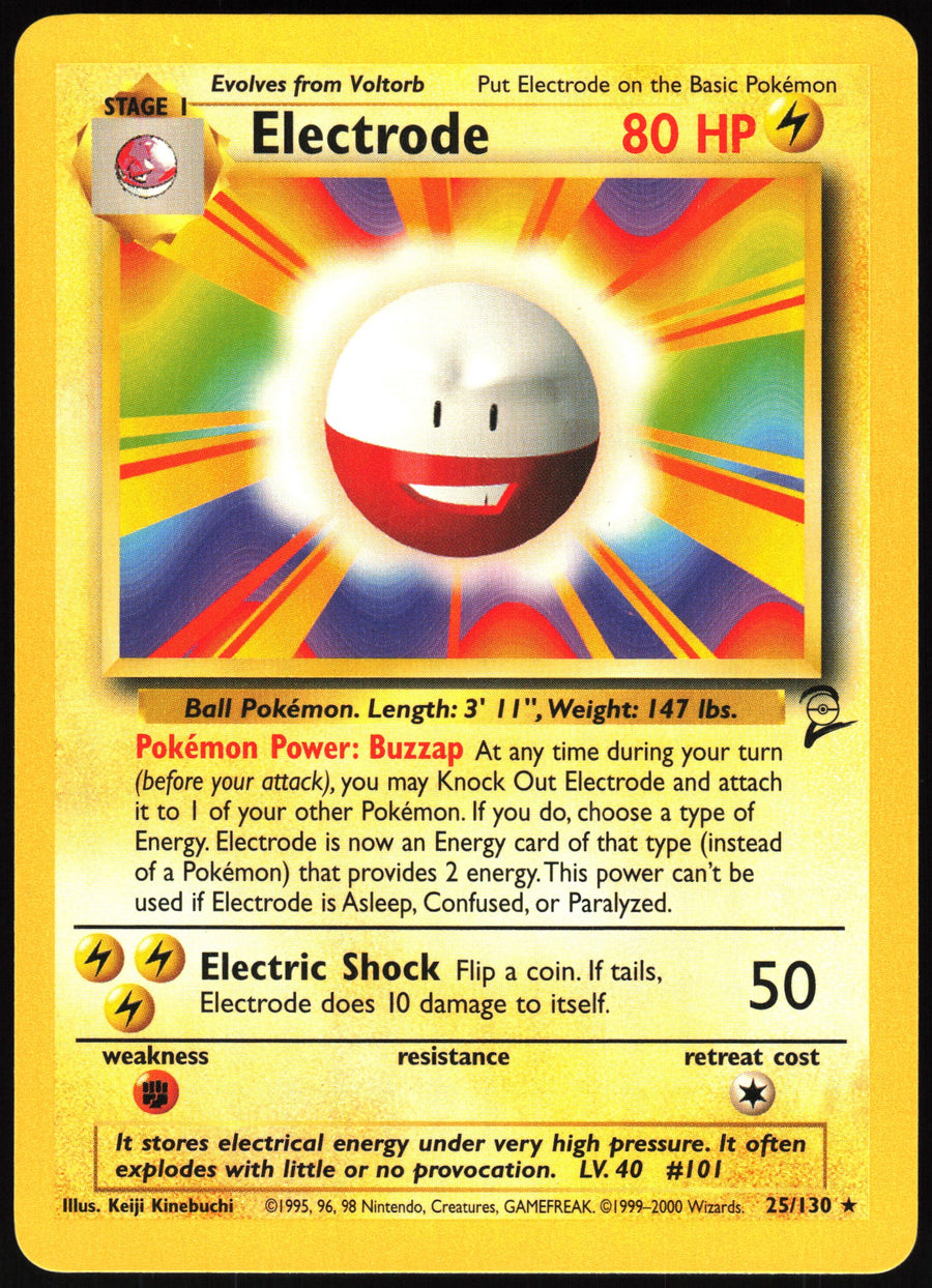 Electrode #25/130 Non-Foil