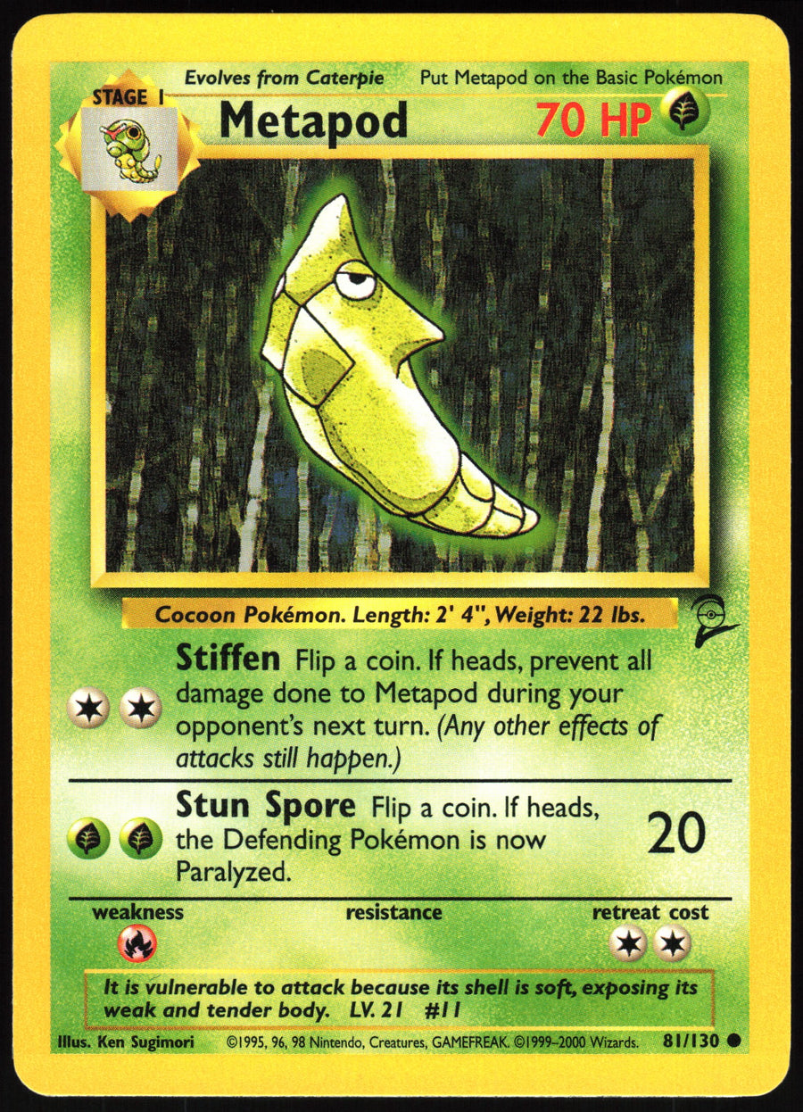 Metapod #81/130 Non-Foil