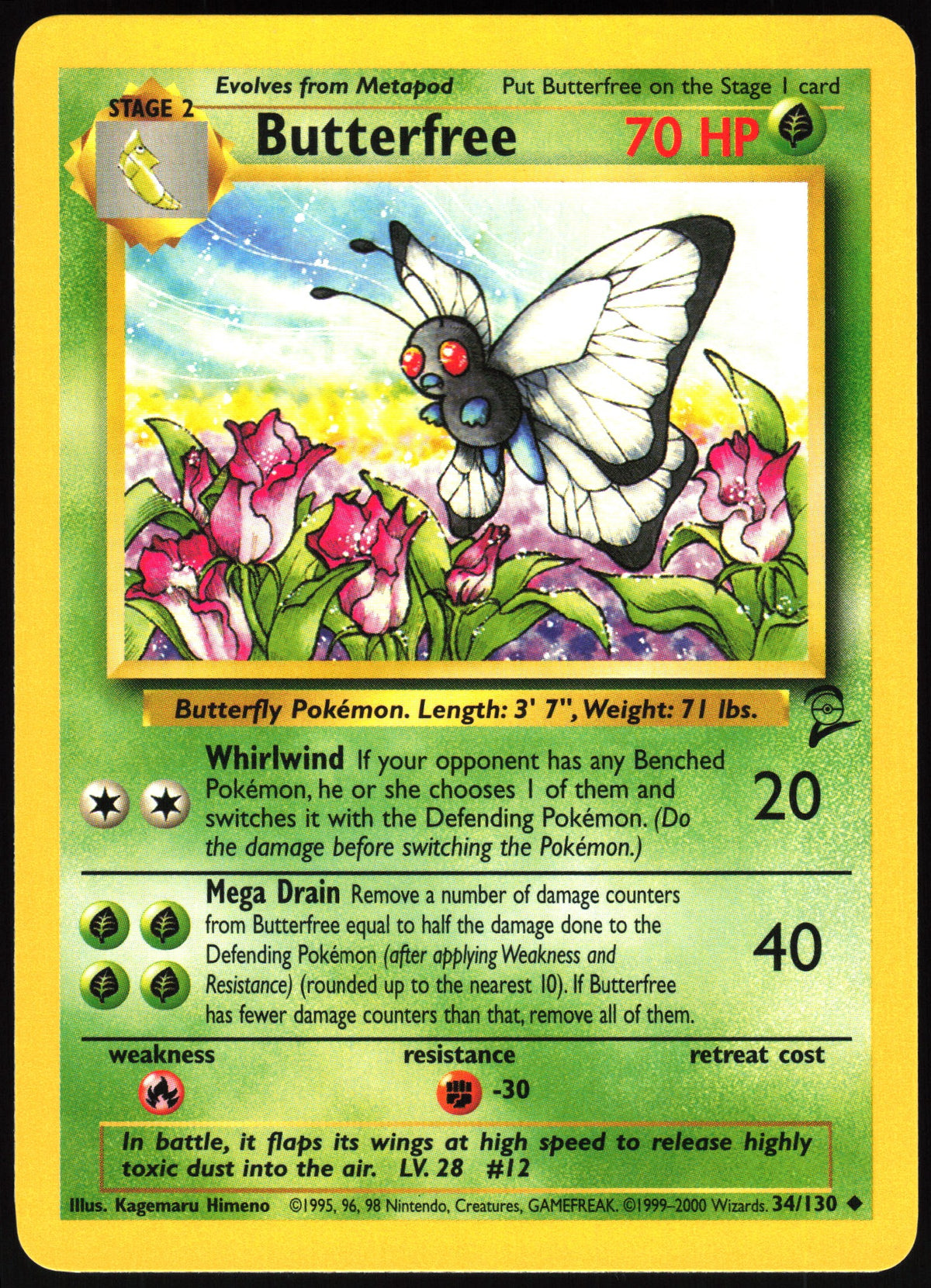 Butterfree #34 NM