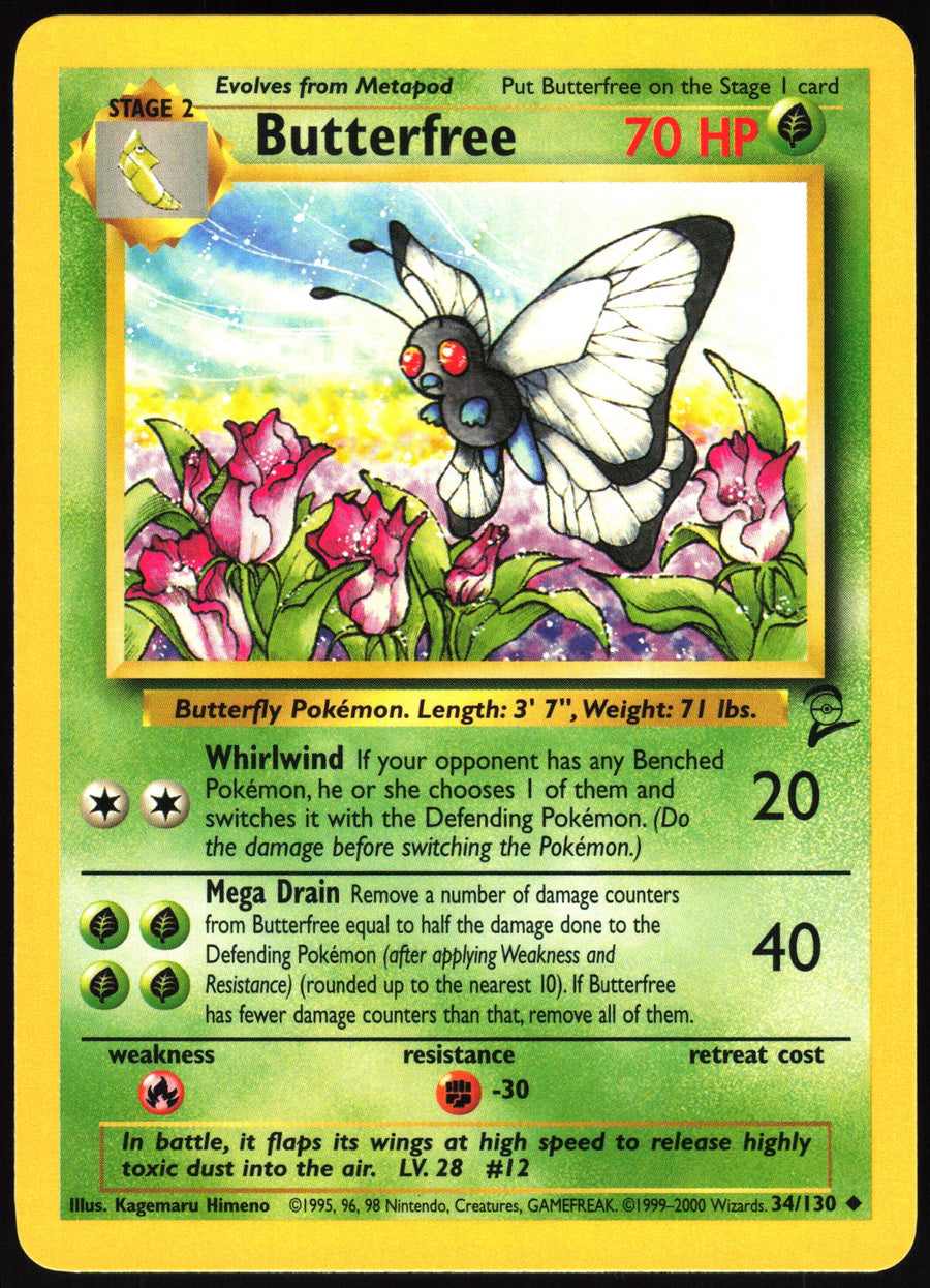 Butterfree #34/130 Non-Foil