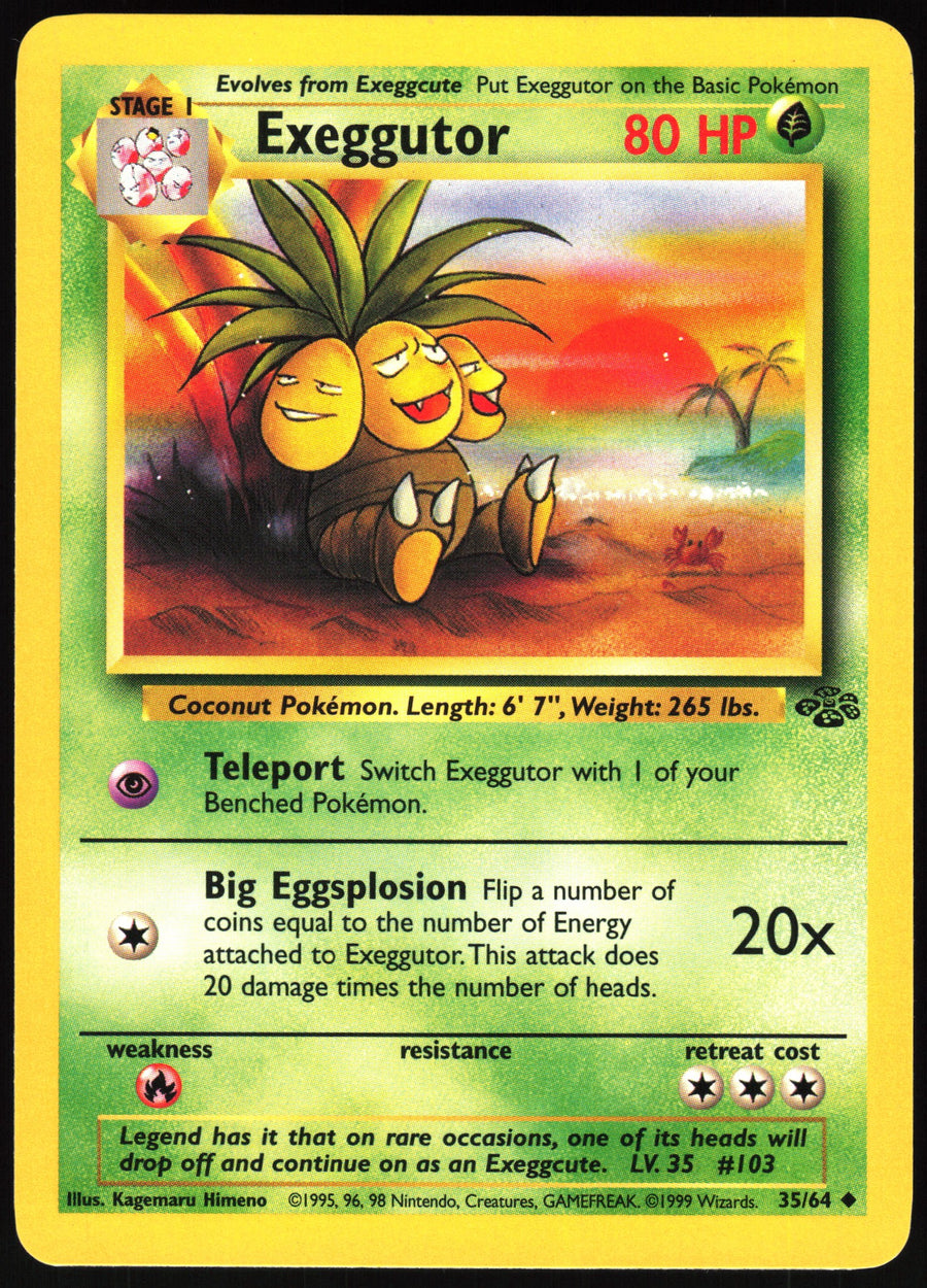 Exeggutor #35/64 Non-Foil
