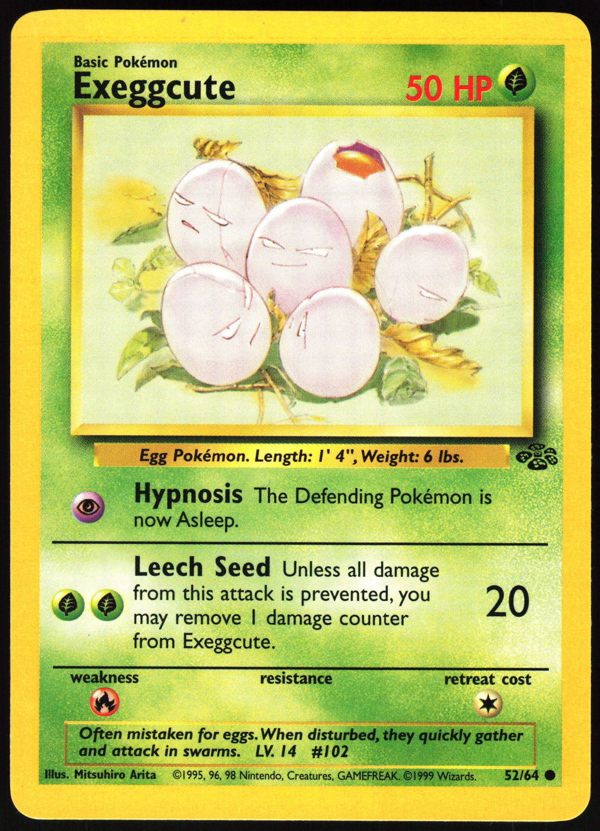 Exeggcute #52 NM