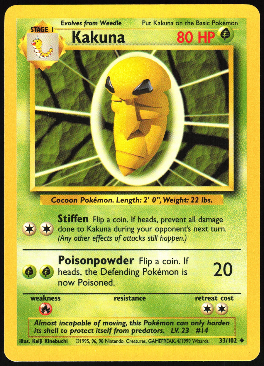 Kakuna #33/102 Non-Foil