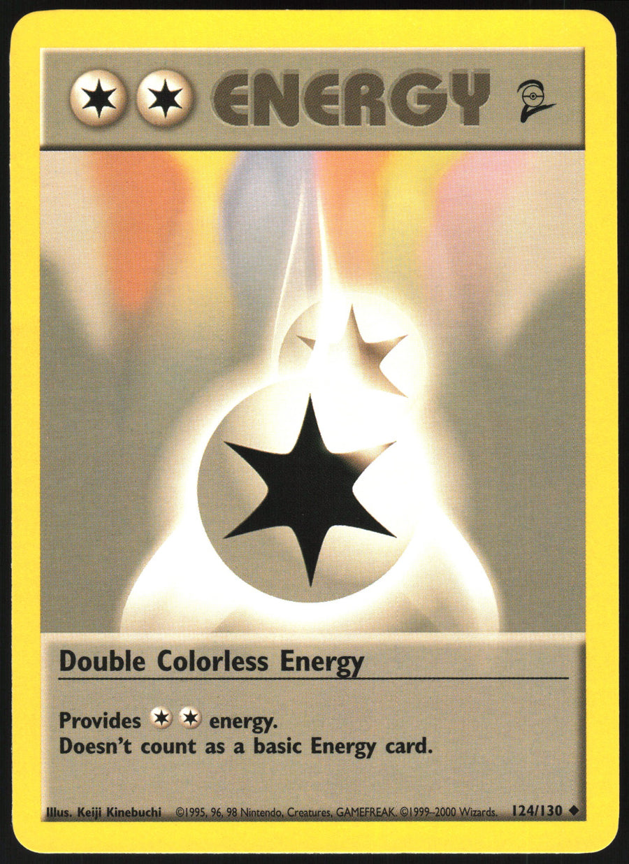 Double Colorless Energy #124/130 Non-Foil