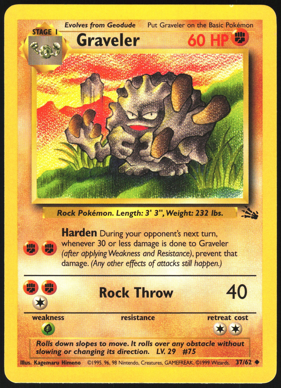 Graveler #37/62 Non-Foil