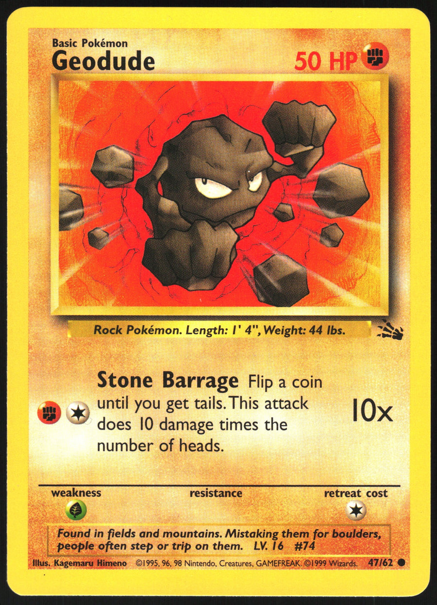 Geodude #47/62 Non-Foil
