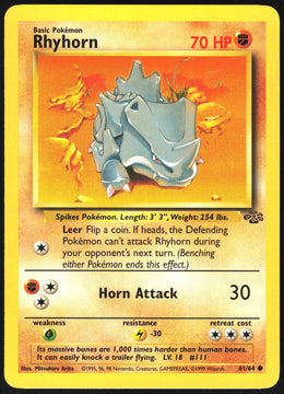 Rhyhorn #61 NM