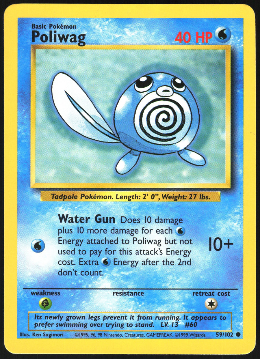 Poliwag #59/102 Non-Foil
