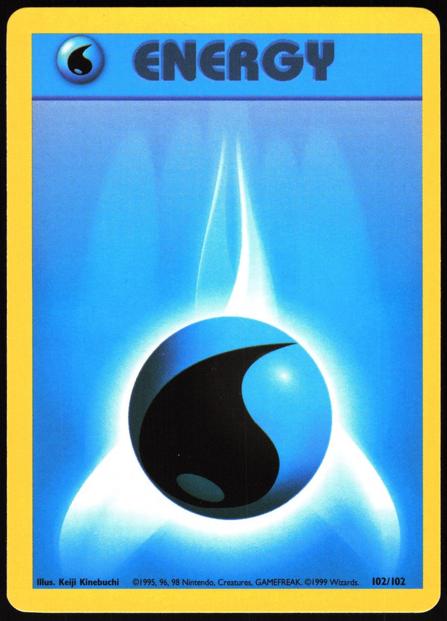 Water Energy #102/102 Non-Foil