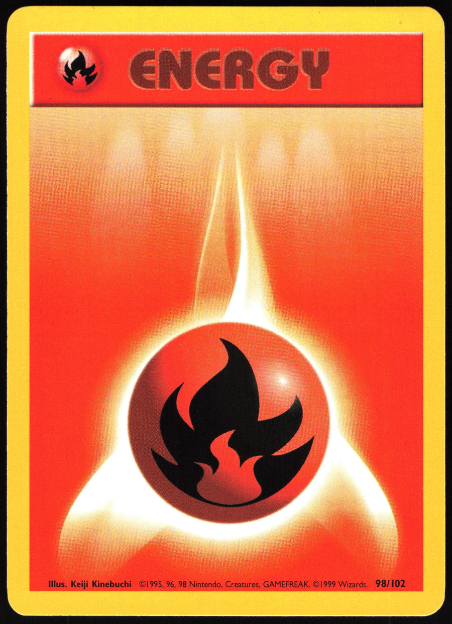 Fire Energy #98/102 Non-Foil