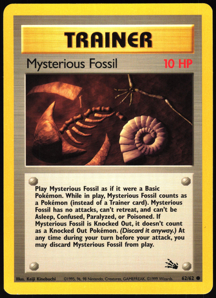 Mysterious Fossil #62/62 Non-Foil