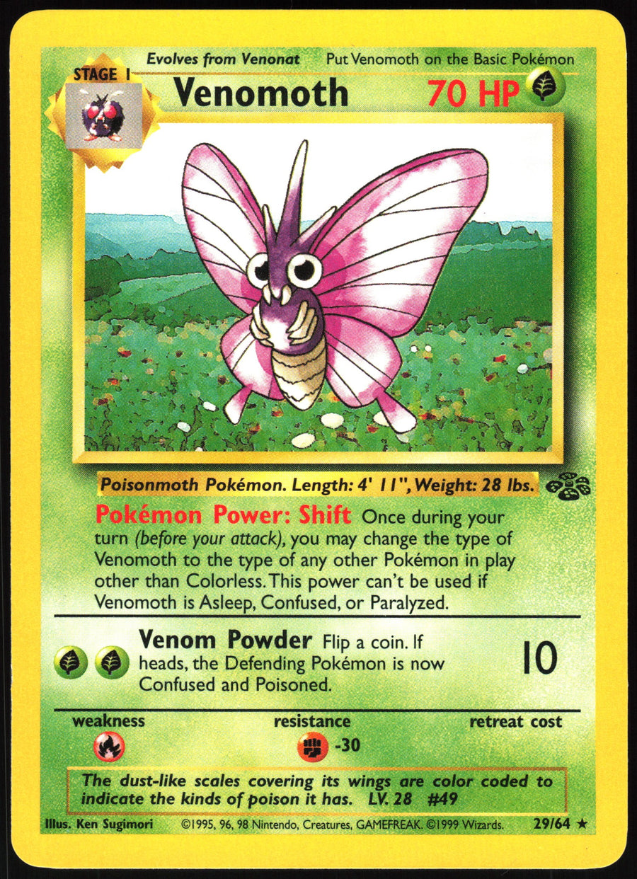Venomoth #29/64 Non-Foil