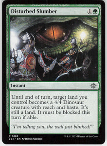 Disturbed Slumber - The Lost Caverns of Ixalan #182 - Near Mint - Normal