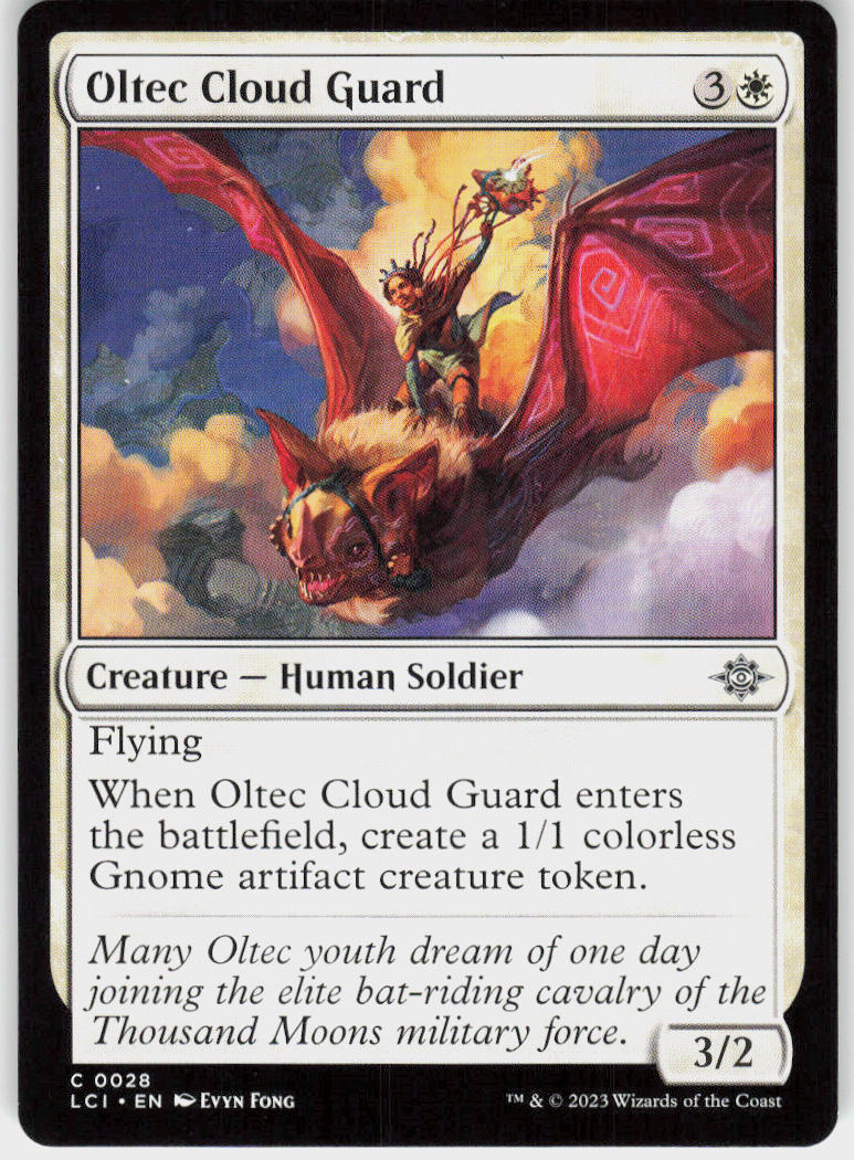 Oltec Cloud Guard - The Lost Caverns of Ixalan #28 - Near Mint - Normal