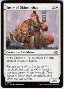 Envoy of Okinec Ahau - The Lost Caverns of Ixalan #11 - Near Mint - Normal