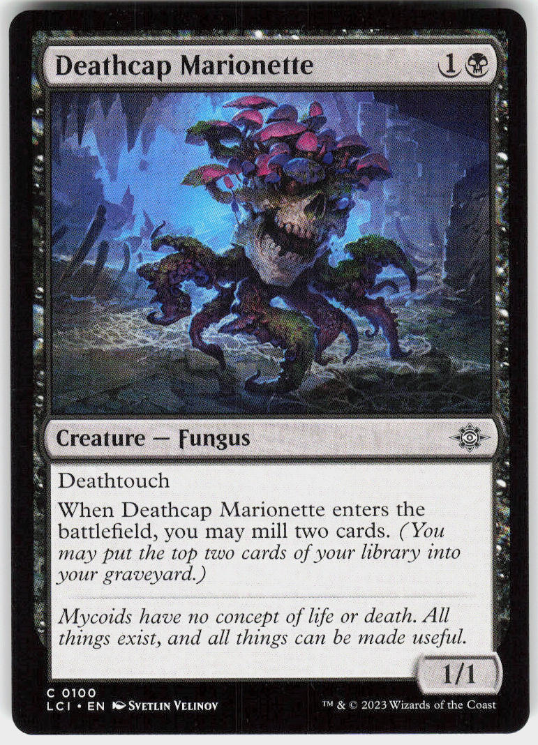 Deathcap Marionette - The Lost Caverns of Ixalan #100 - Near Mint - Normal