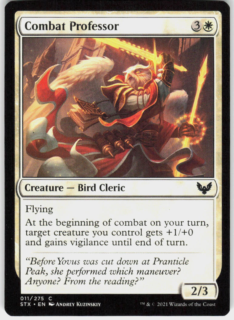 Combat Professor - Strixhaven: School of Mages #11 - Near Mint - Normal