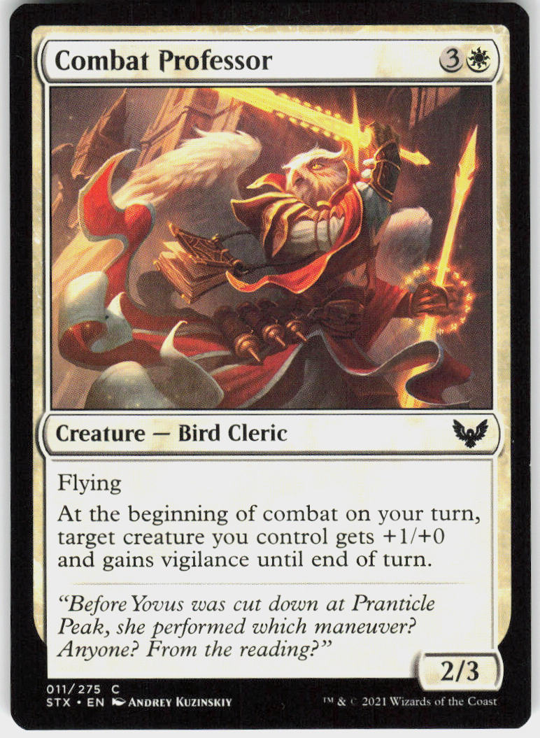 Combat Professor - Strixhaven: School of Mages #11 - Near Mint - Normal