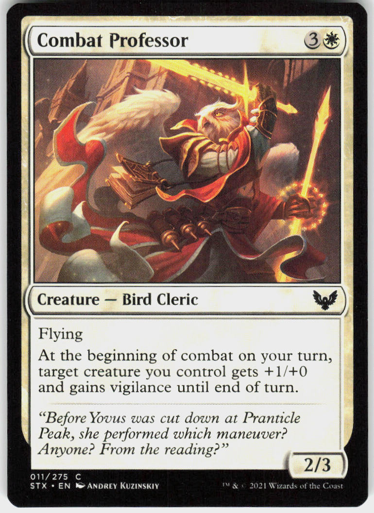 Combat Professor - Strixhaven: School of Mages #11 - Near Mint - Normal