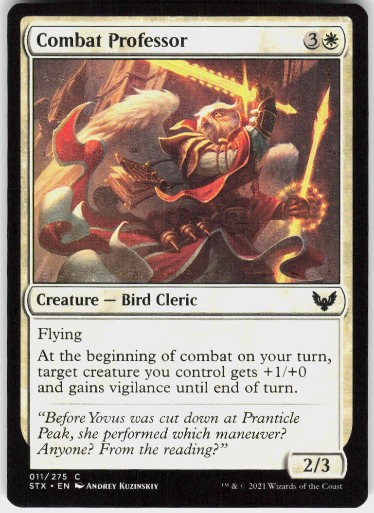 Combat Professor - Strixhaven: School of Mages #11 - Near Mint - Normal