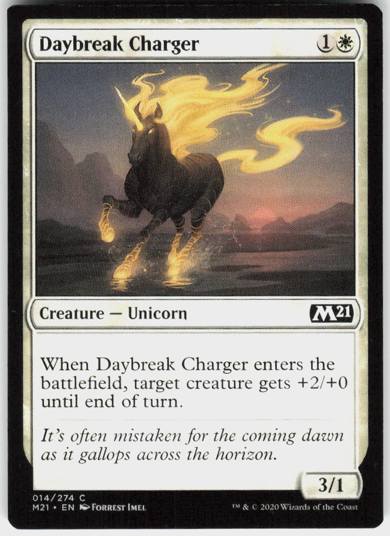 Daybreak Charger - Core Set 2021 #14 - Near Mint - Normal