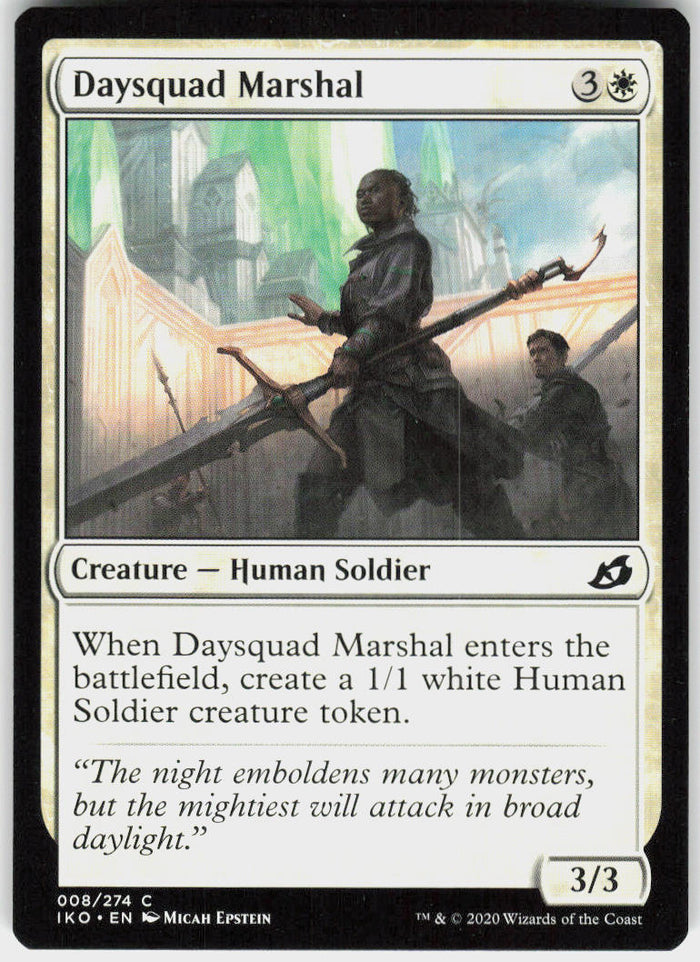 Daysquad Marshal - Ikoria: Lair of Behemoths #8 - Near Mint - Normal