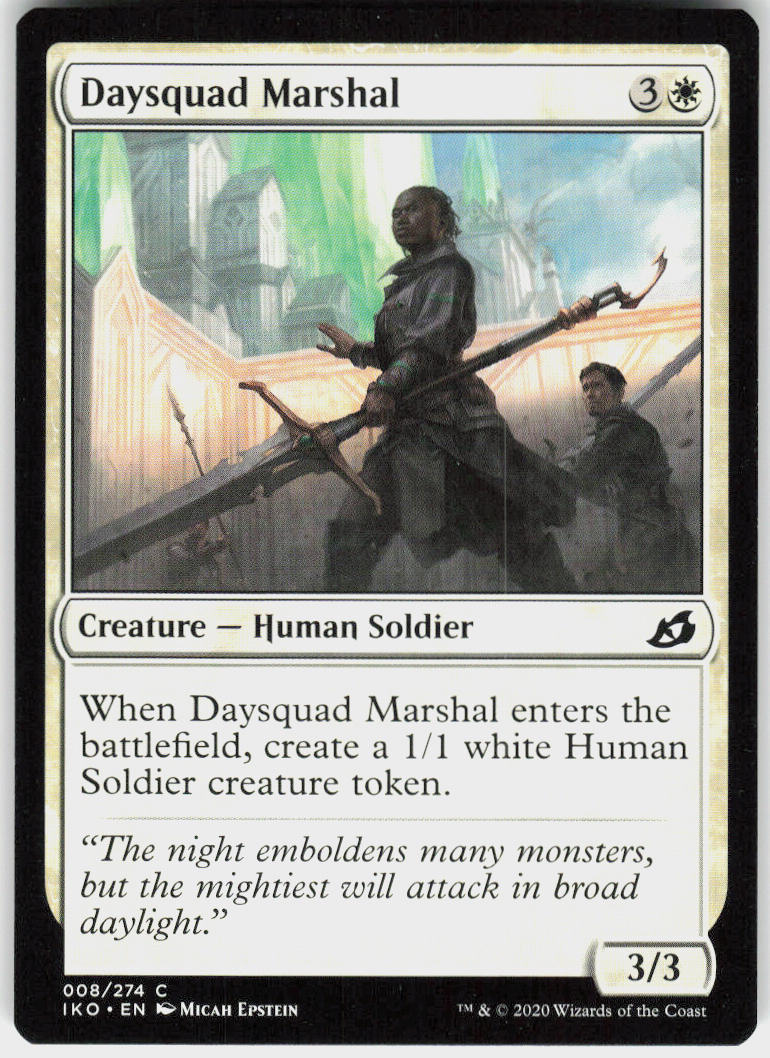 Daysquad Marshal - Ikoria: Lair of Behemoths #8 - Near Mint - Normal
