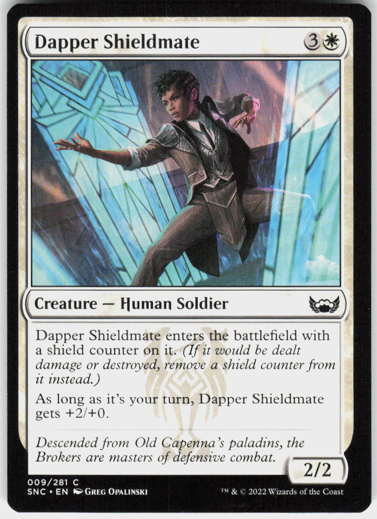 Dapper Shieldmate - Streets of New Capenna #9 - Near Mint - Normal