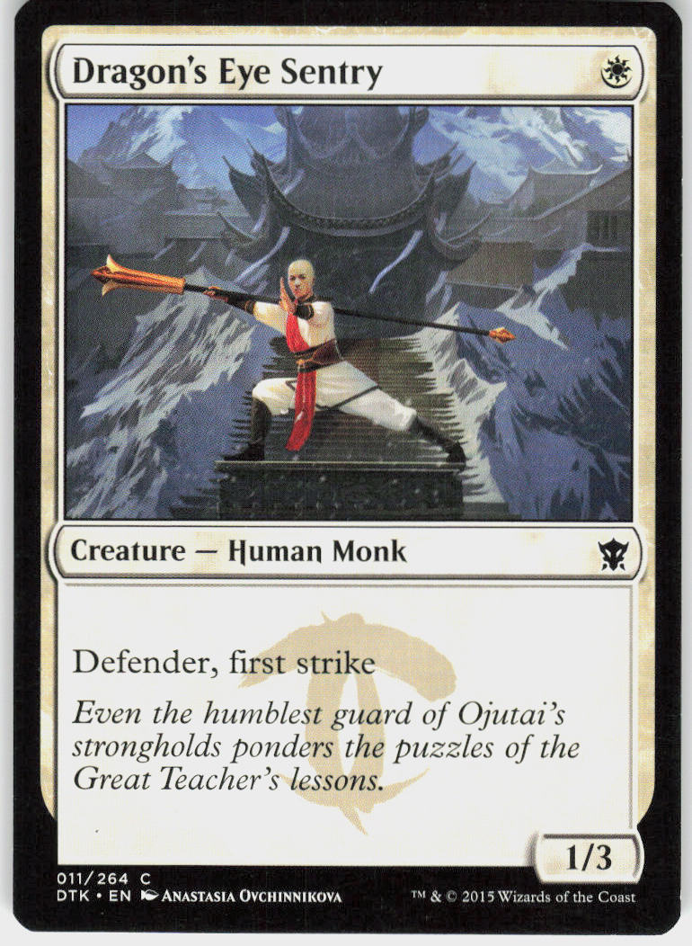 Dragon's Eye Sentry - Dragons of Tarkir #11 - Near Mint - Normal