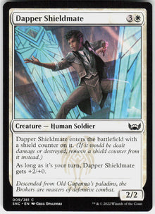 Dapper Shieldmate - Streets of New Capenna #9 - Near Mint - Normal