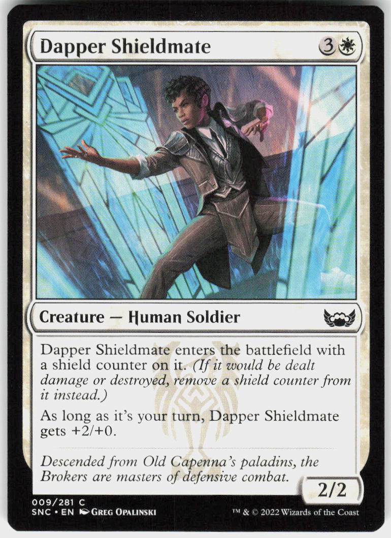 Dapper Shieldmate - Streets of New Capenna #9 - Near Mint - Normal