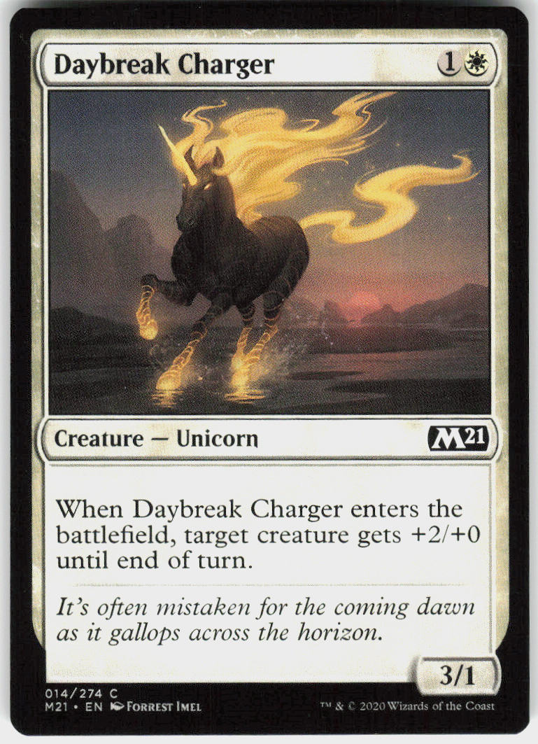 Daybreak Charger - Core Set 2021 #14 - Near Mint - Normal
