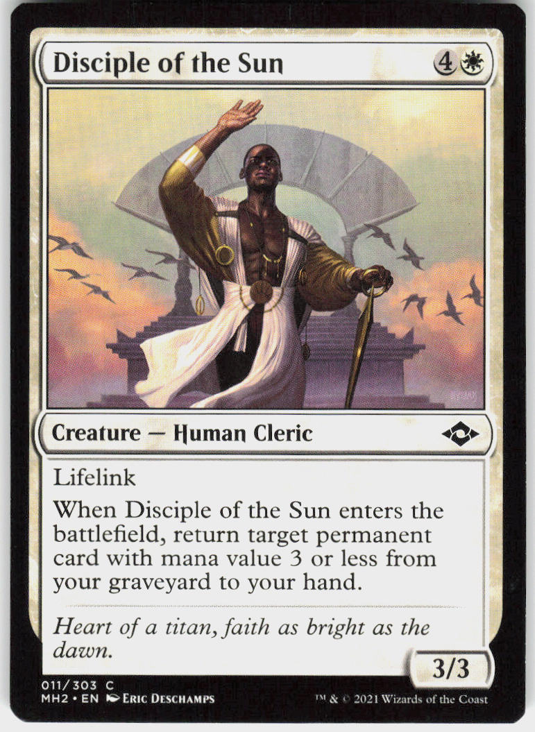 Disciple of the Sun - Modern Horizons 2 #11 - Near Mint - Normal