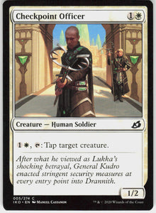 Checkpoint Officer - Ikoria: Lair of Behemoths #5 - Near Mint - Normal