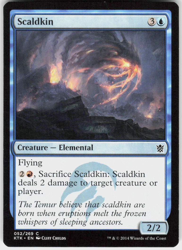 Scaldkin - Khans of Tarkir #52 - Near Mint - Normal