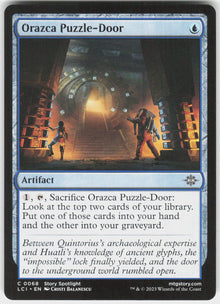 Orazca Puzzle-Door - The Lost Caverns of Ixalan #68 - Near Mint - Normal