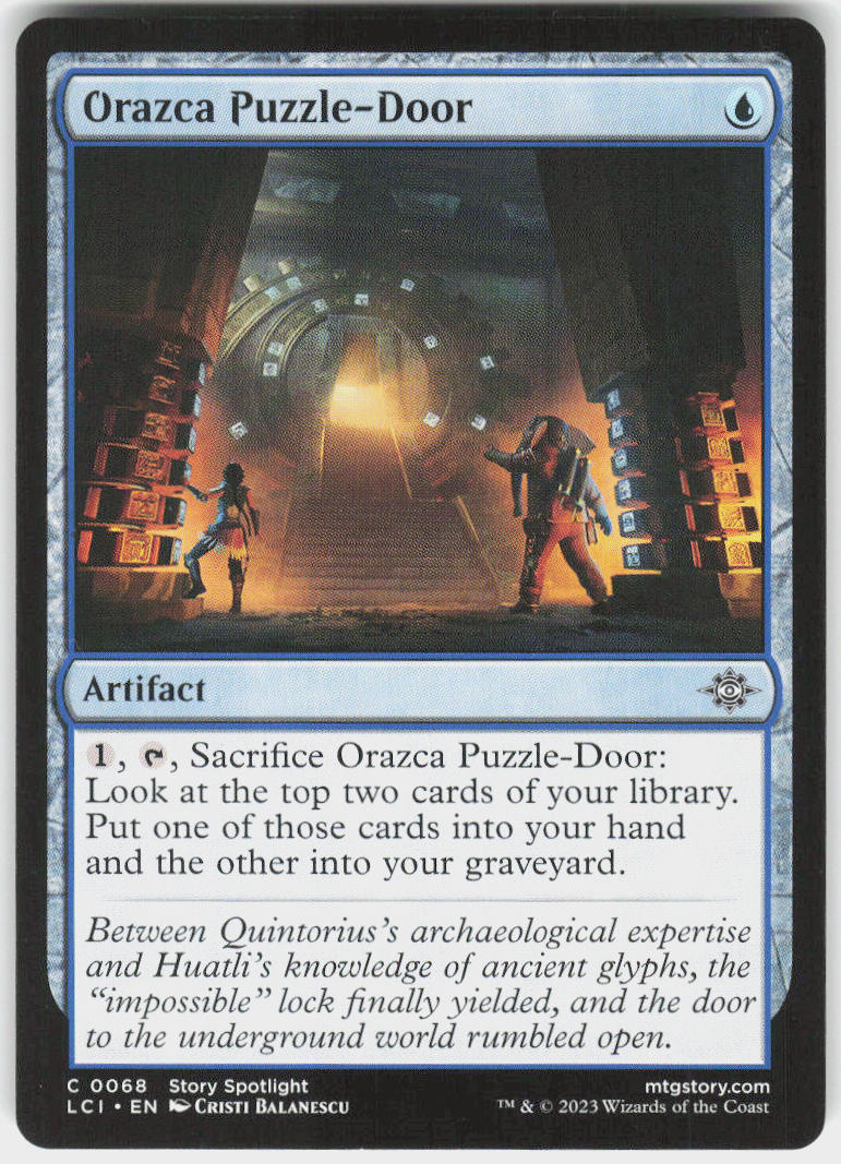 Orazca Puzzle-Door - The Lost Caverns of Ixalan #68 - Near Mint - Normal
