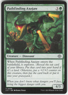 Pathfinding Axejaw - The Lost Caverns of Ixalan #206 - Near Mint - Normal
