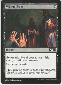 Village Rites - Core Set 2021 #126 - Near Mint - Normal