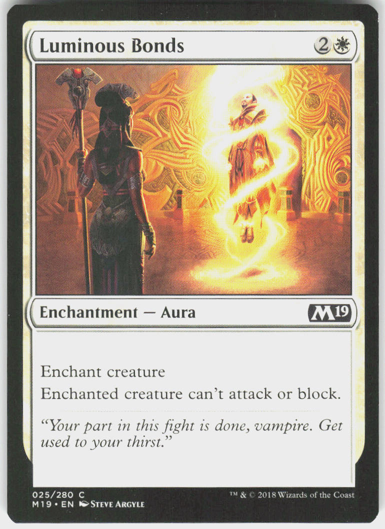 Luminous Bonds - Core Set 2019 #25 - Near Mint - Normal