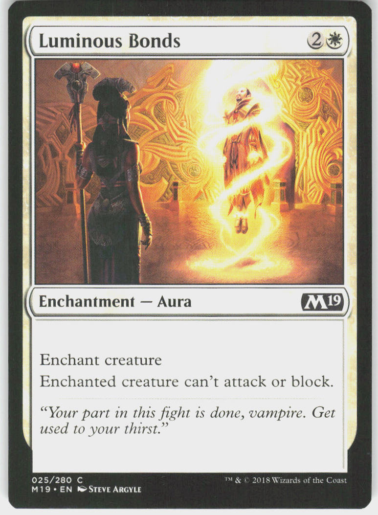 Luminous Bonds - Core Set 2019 #25 - Near Mint - Normal