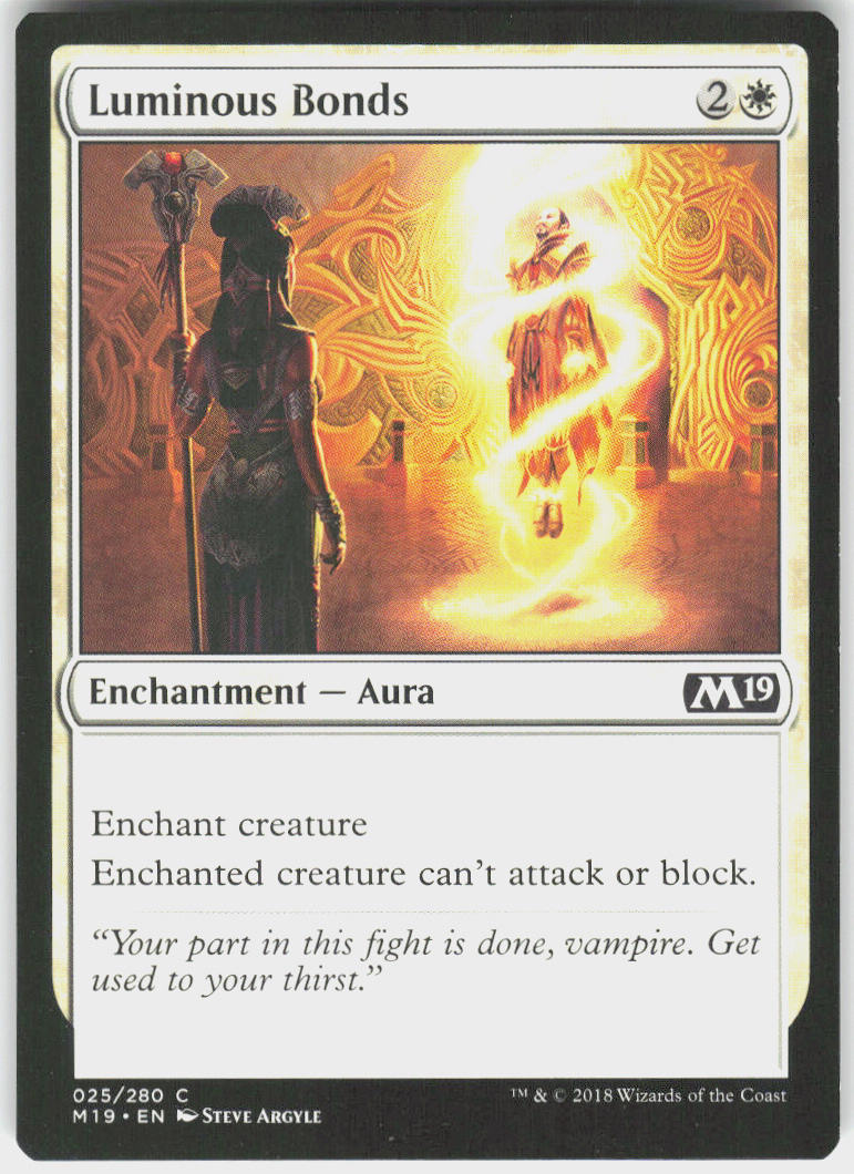Luminous Bonds - Core Set 2019 #25 - Near Mint - Normal