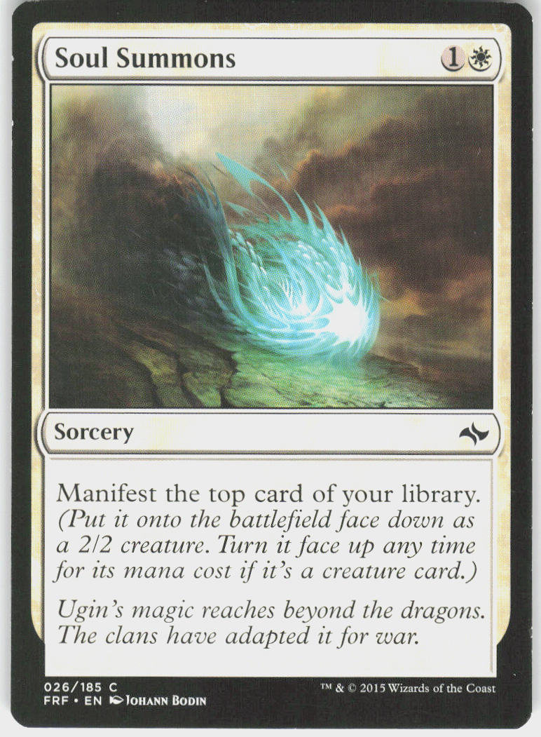 Soul Summons - Fate Reforged #26 - Near Mint - Normal