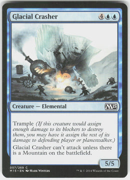 Glacial Crasher - Magic 2015 #57 - Near Mint - Normal