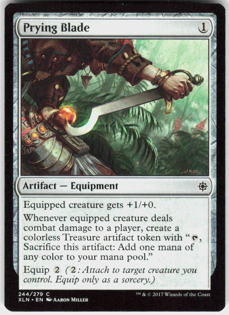 Prying Blade - Ixalan #244 - Near Mint - Normal