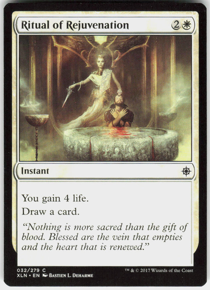 Ritual of Rejuvenation - Ixalan #32 - Near Mint - Normal