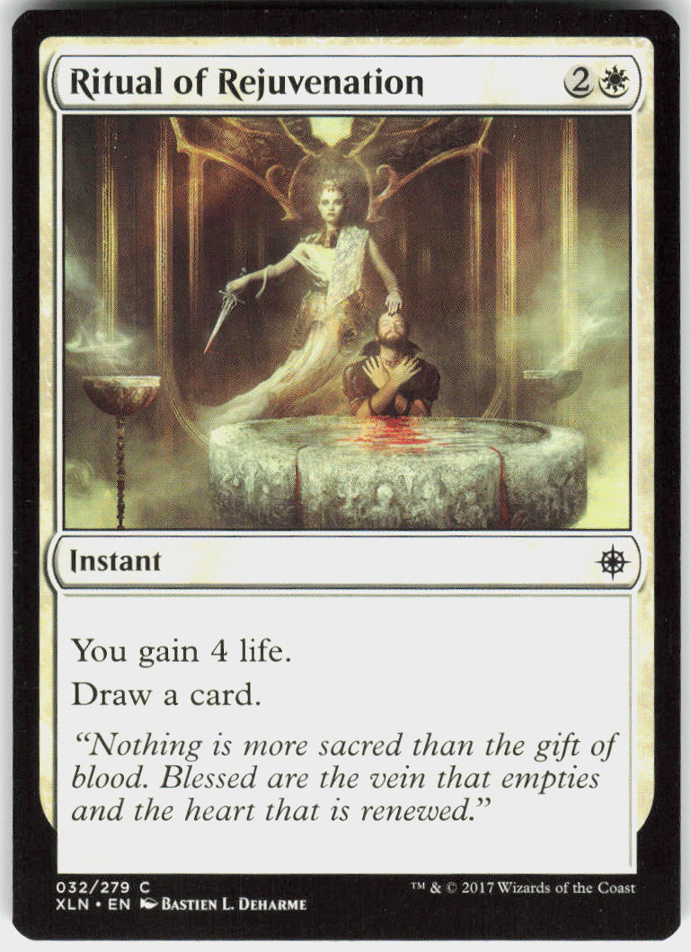 Ritual of Rejuvenation - Ixalan #32 - Near Mint - Normal