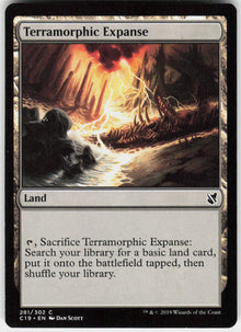 Terramorphic Expanse - Commander 2019 #281 - Near Mint - Normal